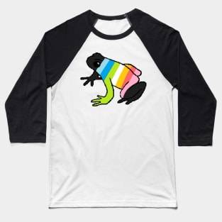 Pixel Queer Frog Baseball T-Shirt